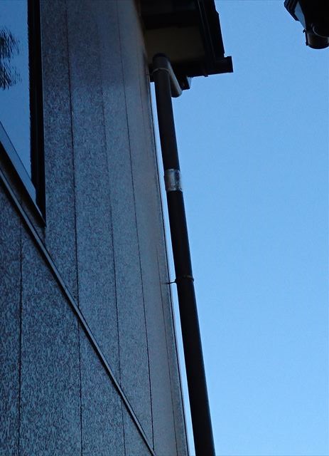 雨どいの修理
