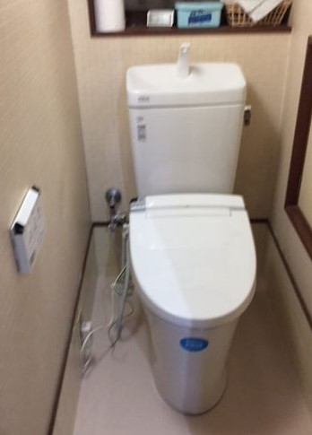 トイレのお取替え