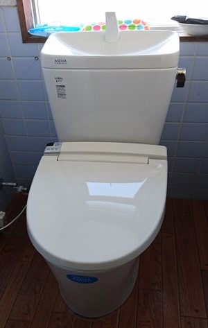 トイレのお取替え